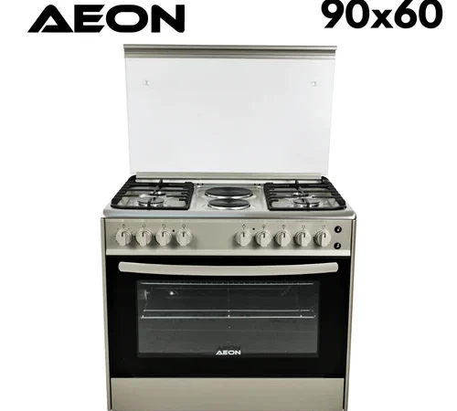 Aeon 90*60 4Gas +2Electric INOX Gas Cooker FF9422GBZM