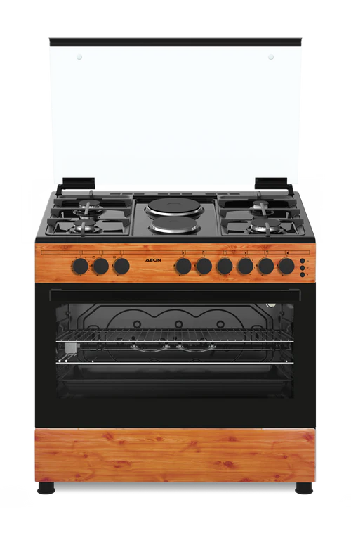 Aeon 90*60 4Gas +2Electric Gas Cooker S9422GEIMEDBW(WOOD)
