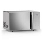 Hisense 25L Microwave Silver side view
