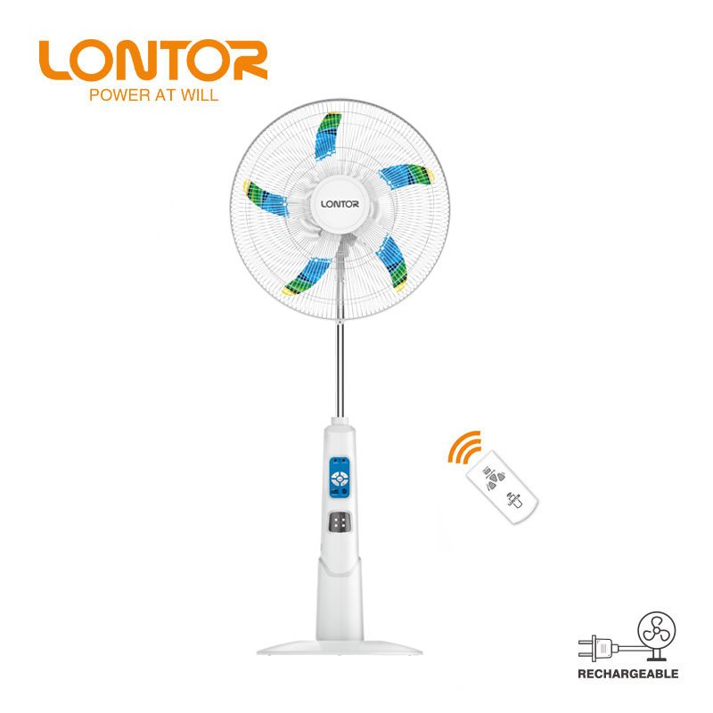 Lontor 16 Inches Rechargeable Standing Fan