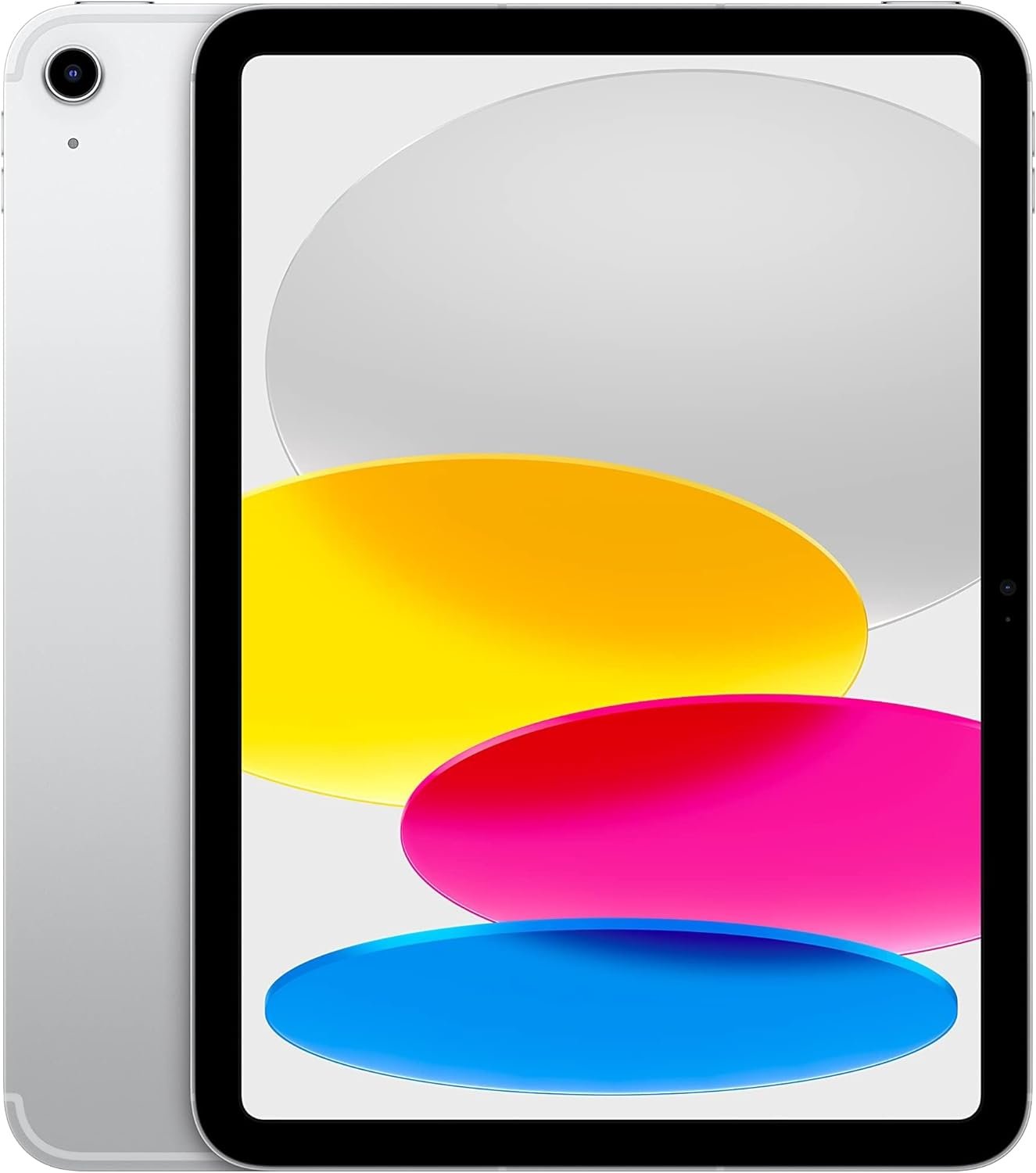 Apple 10.9-inch iPad Wi-Fi + Cellular 256GB Silver (Renewed)