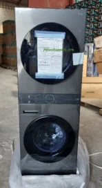image of LG 1310kg WashTower with Centre Control Black Steel color