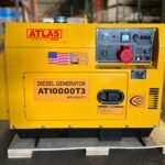Atlas 75kva Soundproof Generator Diesel SDG10000T3