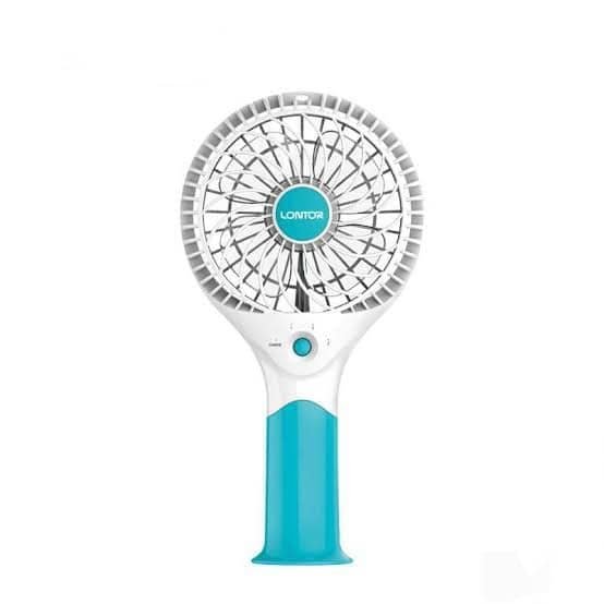 Lontor 4 Inches Rechargeable Mini Hand Fan Cf087 4