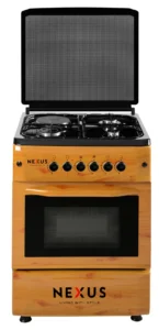 Nexu 3B 1E Gas Cooker Wood finish NX 6004 BS