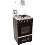 Nexus 3Gas 1E Cooker Black GCCR NX 5055B