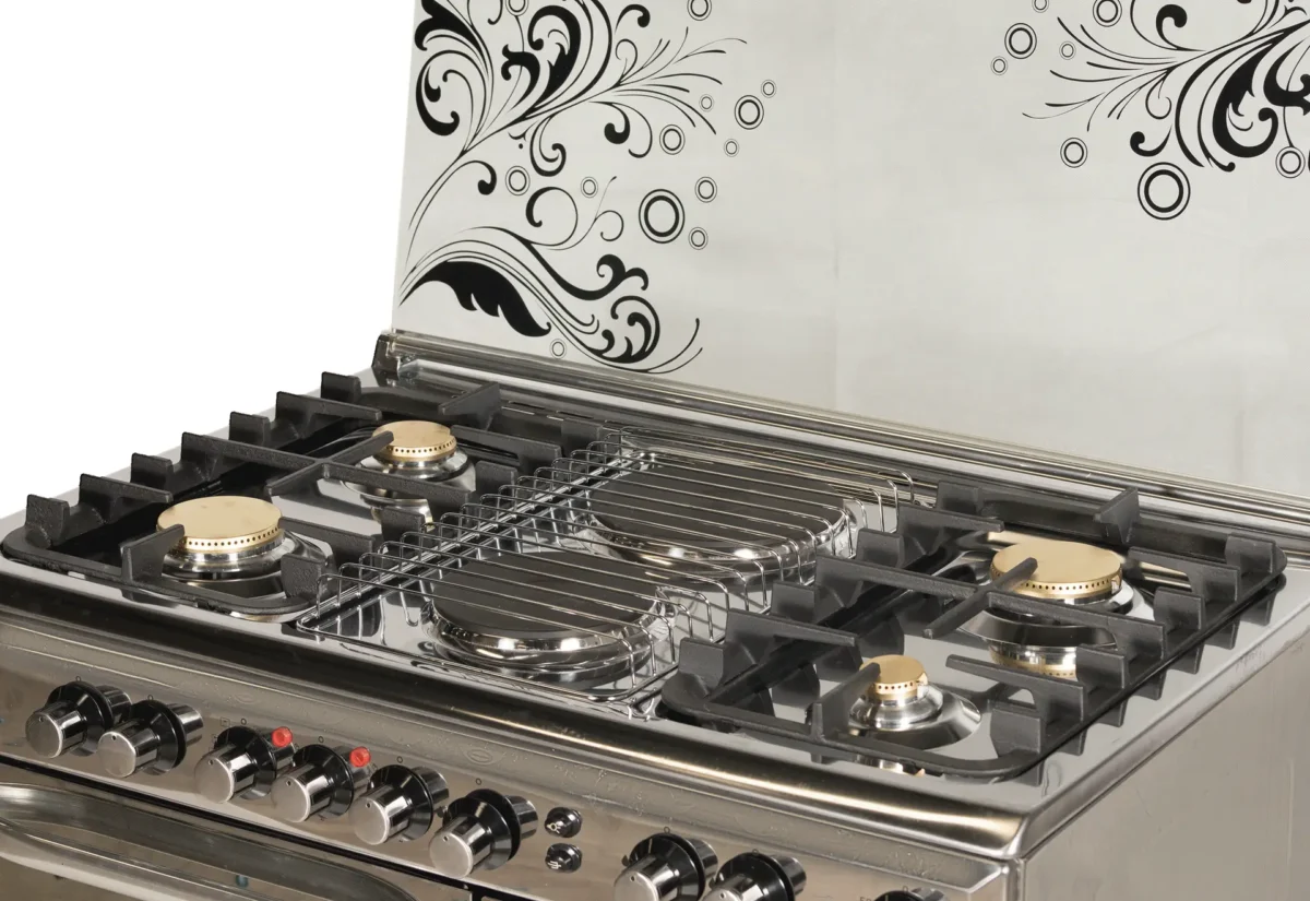Nexus 4 Burner 2 Electric Gas Cooker NX 8000S