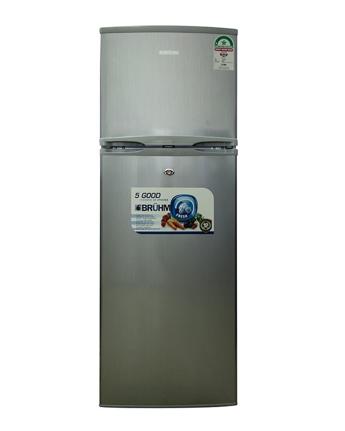 Bruhm 195L Double Door Refrigerator BFD-195MD 