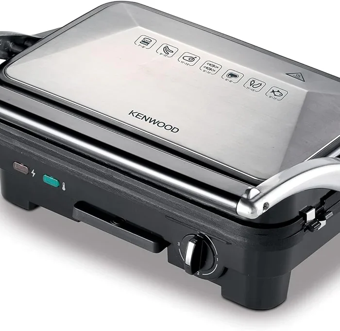 Kenwood 1800w Health Grill Metal HGM50