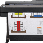 Hp DesignJet T650 36 in Printer 5HB10A