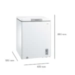Midea 142L Chest Freezer MDRC207FZG43NGG