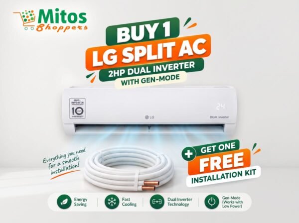 LG 2hp Gencool B Dual inverter Ac with Free Kit