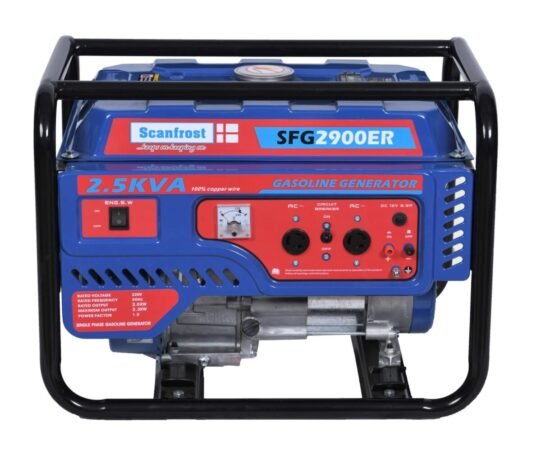 Scanfrost 2.5KVA Key Starter Generator SFG2900ER