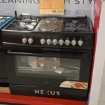 Nexus 4+2 Turkey Gas Cooker Matt Black NX 9001 