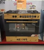 Nexus 4+2 Turkey Gas Cooker Wood NX 9002 90cm