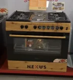 Nexus 4+2 Turkey Gas Cooker Wood NX 9002 90cm