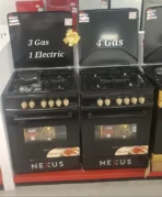 Nexus 4 Gas Cooker BS TURKEY NX 6003 Black