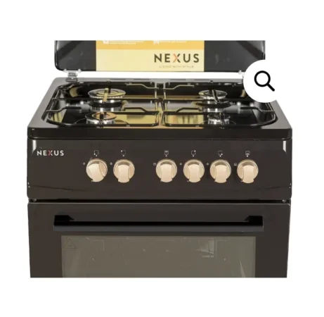 Nexus 4 Gas Cooker BS TURKEY NX-6003 Black