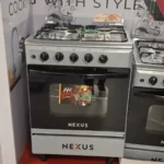 Nexus 4 Burner Gas Cooker Grey NX 6005BSI