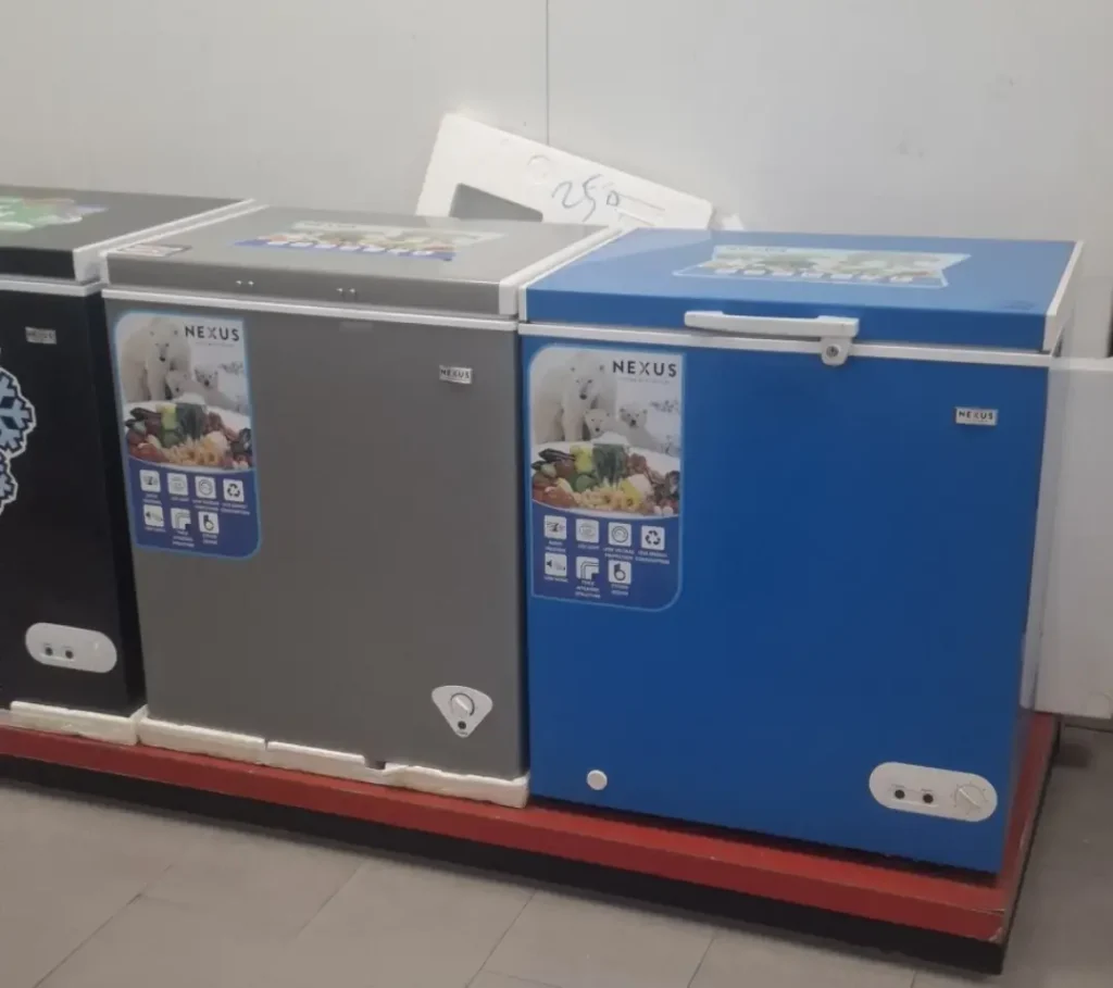 Nexus 150L Chest Freezer Silver NX 160HC