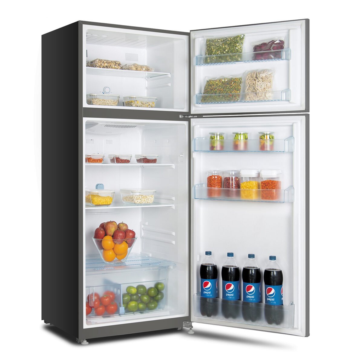 Nexus 320L Top Freezer Refrigerator Inox NX 350