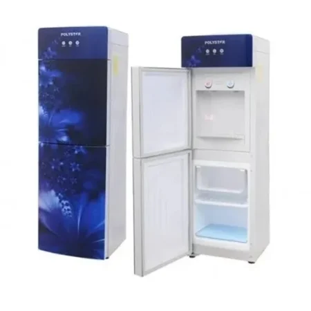 Polystar Cold & Hot Water Dispenser With Fridge & Freezer PV-R6JX-5FFB