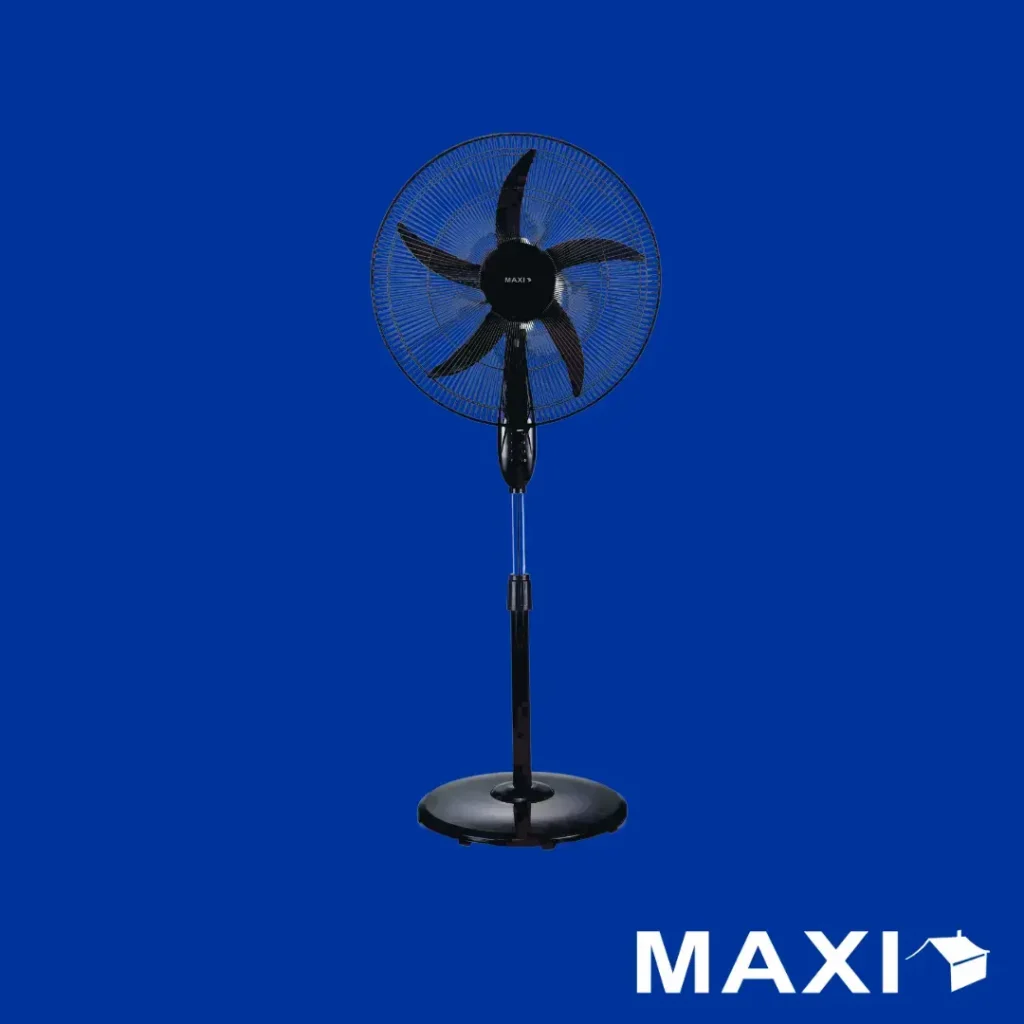 Maxi 20 Inch Black Standing FAN 50 12P B