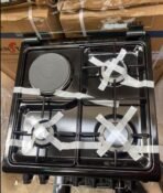 Kenstar 60x60 3 Burner + 1 Electric Hotplate Gas Cooker KS GCX6060 31S