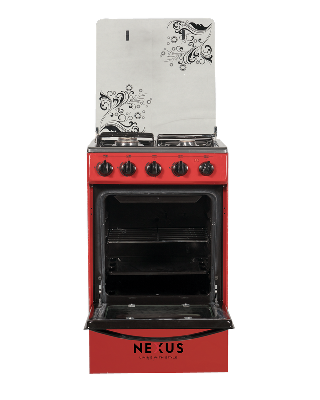 Nexus 3+1 Gas Cooker GCCRNX5055BC | Mitos Shoppers Nexus 3+1 Gas Cooker GCCR NX 5055BC