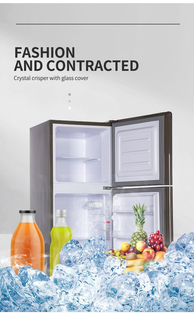 Snowsea 136L Table Top Double Door Refrigerator BCD 136 | Mitos Shoppers Snowsea 136L Table Top Double Door Refrigerator BCD 136