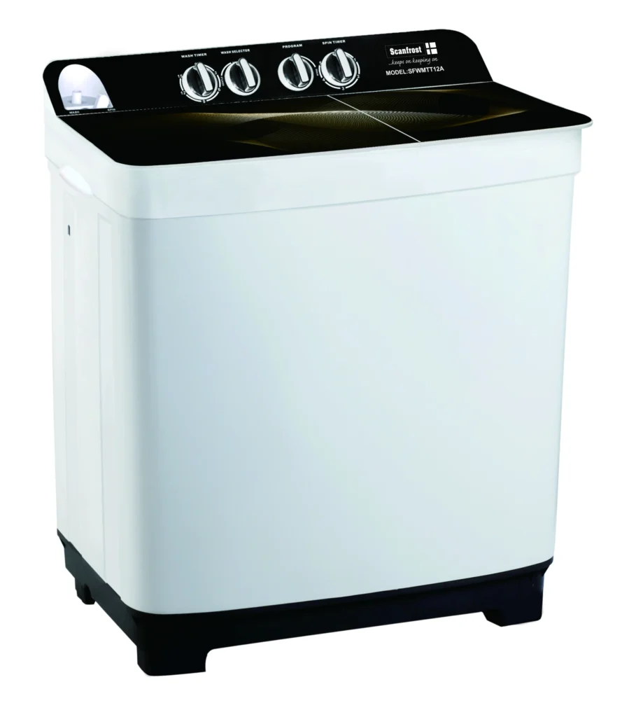 Scanfrost 12kg Twin Tub Machine SFWMTT12A