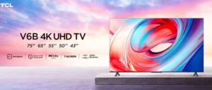 TCL 55 inch UHD 4K HDR Google TV 55V6B