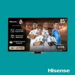 Hisense 85 Inch U8Q 4 Smart Mini LED TV TV85U8Q