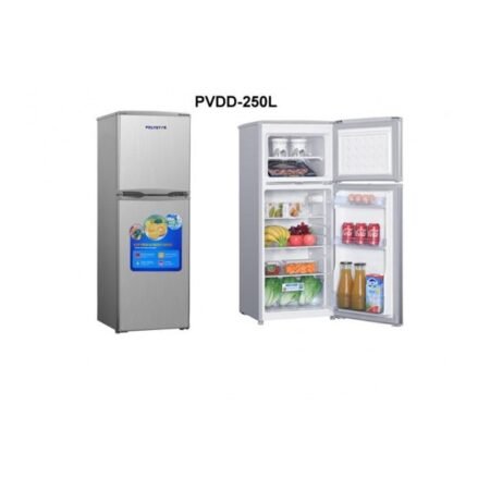 POLYSTAR 250L Double Door Refrigerator PVDD 250DDL
