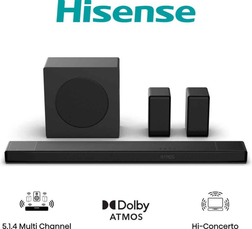 Hisense 600W 514 CH Soundbar AUD 5140Q AX