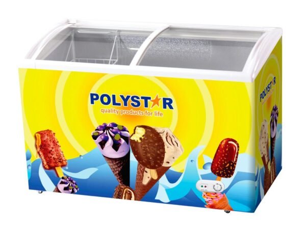 POLYSTAR 226L Showcase Freezer PV CSC303CSL