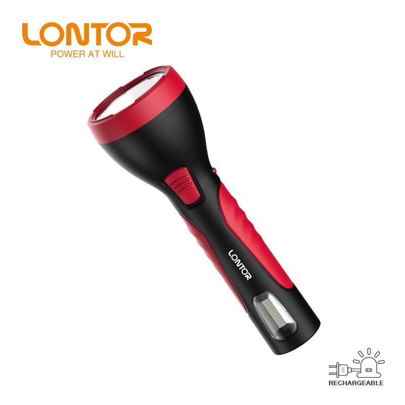 Lontor 800mAh Rechargeable LED Torch CTL TH396A