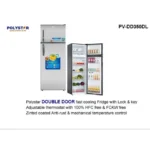 POLYSTAR 225L Double Door Refrigerator PV DD350DL
