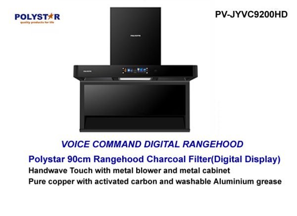 POLYSTAR 90CM Digital Rangehood PV JYVC9200HD