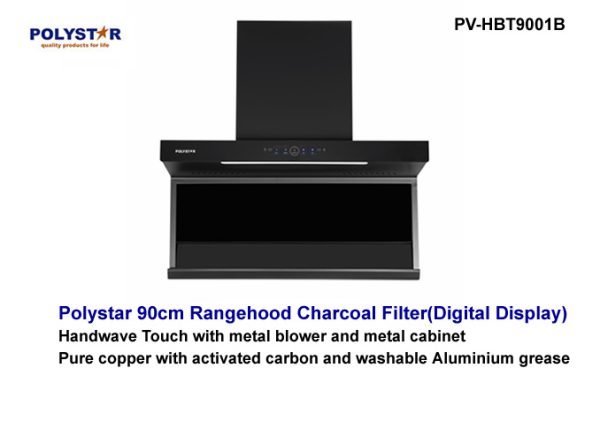 POLYSTAR 90CM Digital Rangehood PV HBT9001B