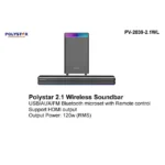 POLYSTAR 120W RMS Wireless Soundbar PV 2039 21WL