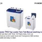 POLYSTAR 7KG Twin Tub Washing Machine PV WDW7KG
