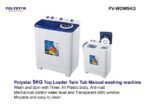 POLYSTAR 9KG Twin Tub Washing Machine PV WDW9KG