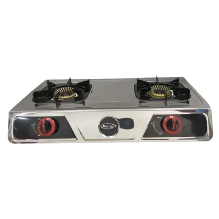 Kenstar 2 Burner Tabletop Gas Cooker KS TTC205SSI
