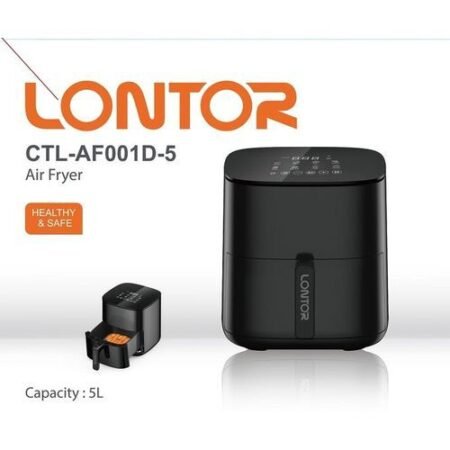 Lontor 5L 1500W Air Fryer CTL-AF001D-5