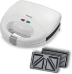 Kenwood 750W 2 in 1 Sandwich Maker with Grill WH GCC SMP01A0WH