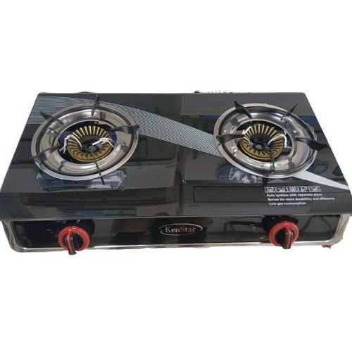 Kenstar 2 Burner Tabletop Gas Cooker KS TTC210BGI