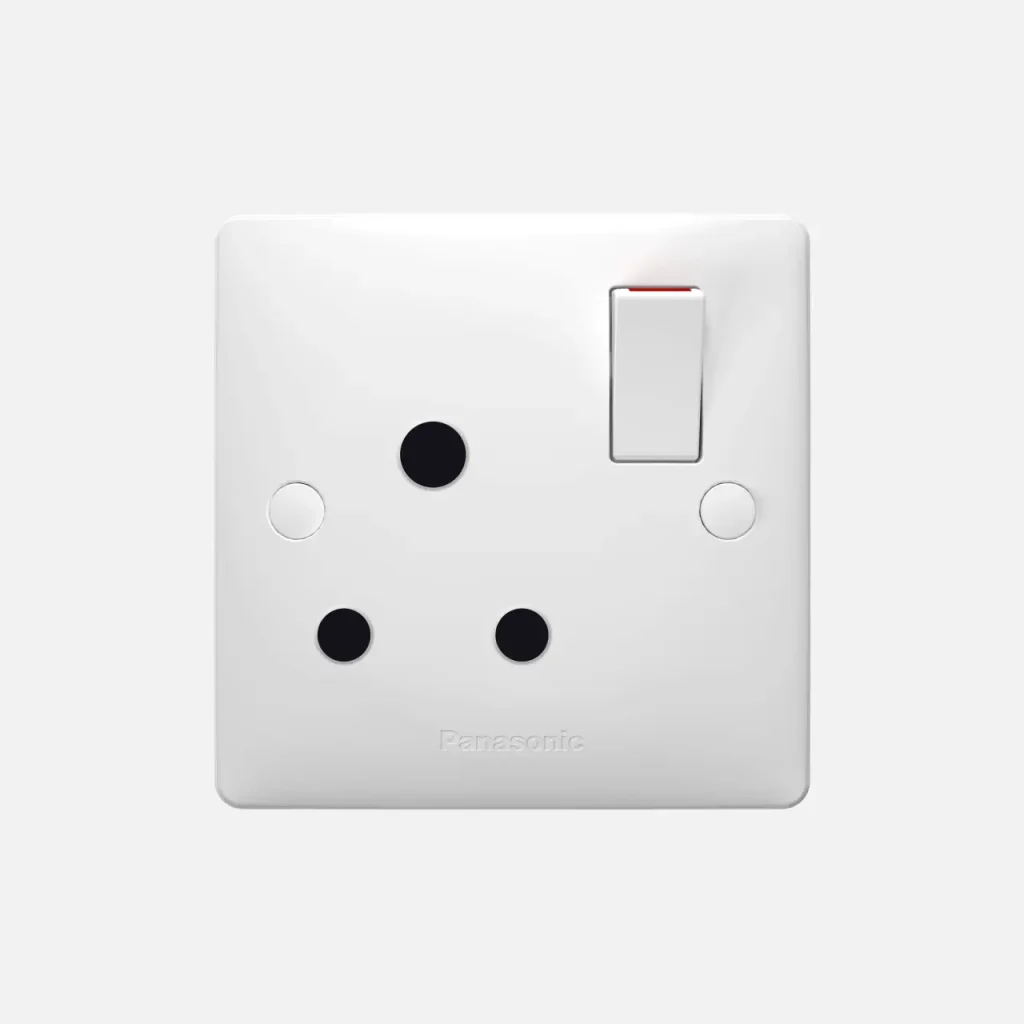 Panasonic 1 Gang 1 Device 15A Socket Outlets WABA1311N | Mitos Shoppers Panasonic 1 Gang 1 Device 15A Socket Outlets WABA1311 N