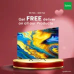 Syinix 75 Inch 4K QLED Google TV 75Q61