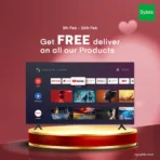 Syinix 55 Inch 4K UHD Google TV 55U61G